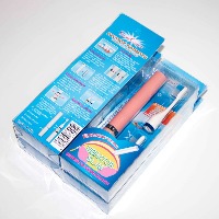 秀信便携式成人防水电动牙刷声波快速清洁牙刷干电池款3刷头特价