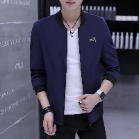 男士棒球领休闲时尚夹克