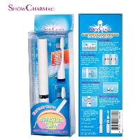 秀信便携式成人防水电动牙刷声波快速清洁牙刷干电池款3刷头特价