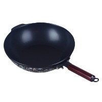 玉瓷科技纯陶瓷珐琅彩炒锅养生锅