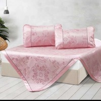 冰丝凉席三件套1.8m*2m 颜色花色随机发货