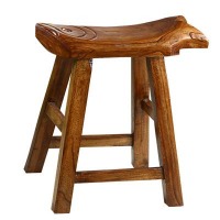 年年有鱼 老榆木鱼登子 百年老房榆木 纯手工制作