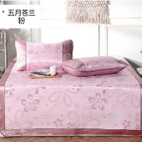 冰丝凉席三件套1.8m*2m 颜色花色随机发货