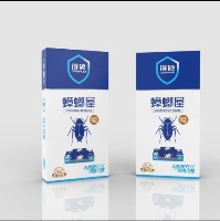 得硕蟑螂屋灭蟑螂粘贴板蟑螂捕捉器杀蟑螂盒大小蟑螂一窝端家用