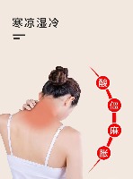 国内贸易暖颈贴一次性发热艾草保暖护颈贴 富贵包艾叶颈椎热敷贴