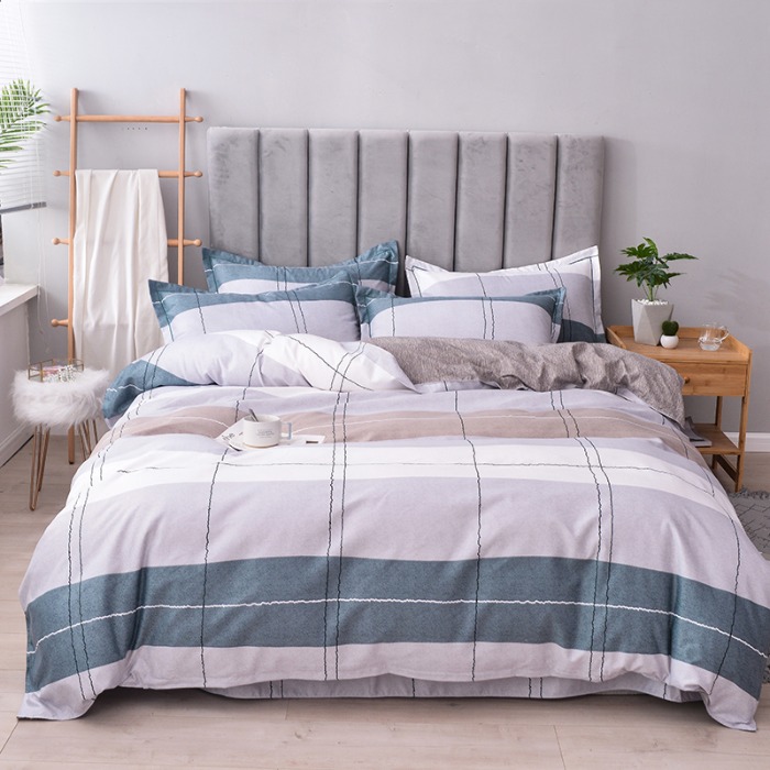 ·国内贸易·悠梦嘉居 韵味江南四件套 床上用品 印花套件双人四件套200*230