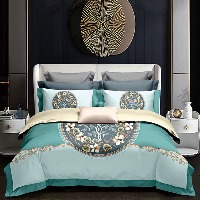 ·国内贸易·金丝莉/家纺尊享全棉贡缎套件（倾城）-四件套200×230cm