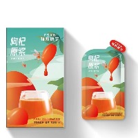 国内贸易  正宗宁夏红枸杞原浆袋装30毫升x10袋包装气血调养滋补