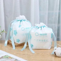 国内贸易  洗脸巾150g擦脸巾干湿两用一次性绵柔巾洁面巾卷筒式珍珠纹卸妆巾（拍二发三）