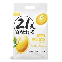 国内贸易    21天自律打卡纯豆浆粉无蔗糖代餐营养早餐冲饮速食小包(拍一发二)