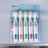 牙膏1支+牙刷5支