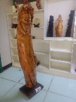 弥勒(家和万事兴)   太行崖柏.精雕