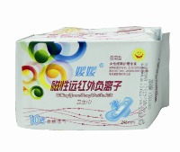 远红外负离子卫生巾     6包*10片